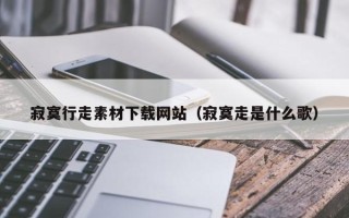 招远寂寞行走素材下载网站（寂寞走是什么歌）